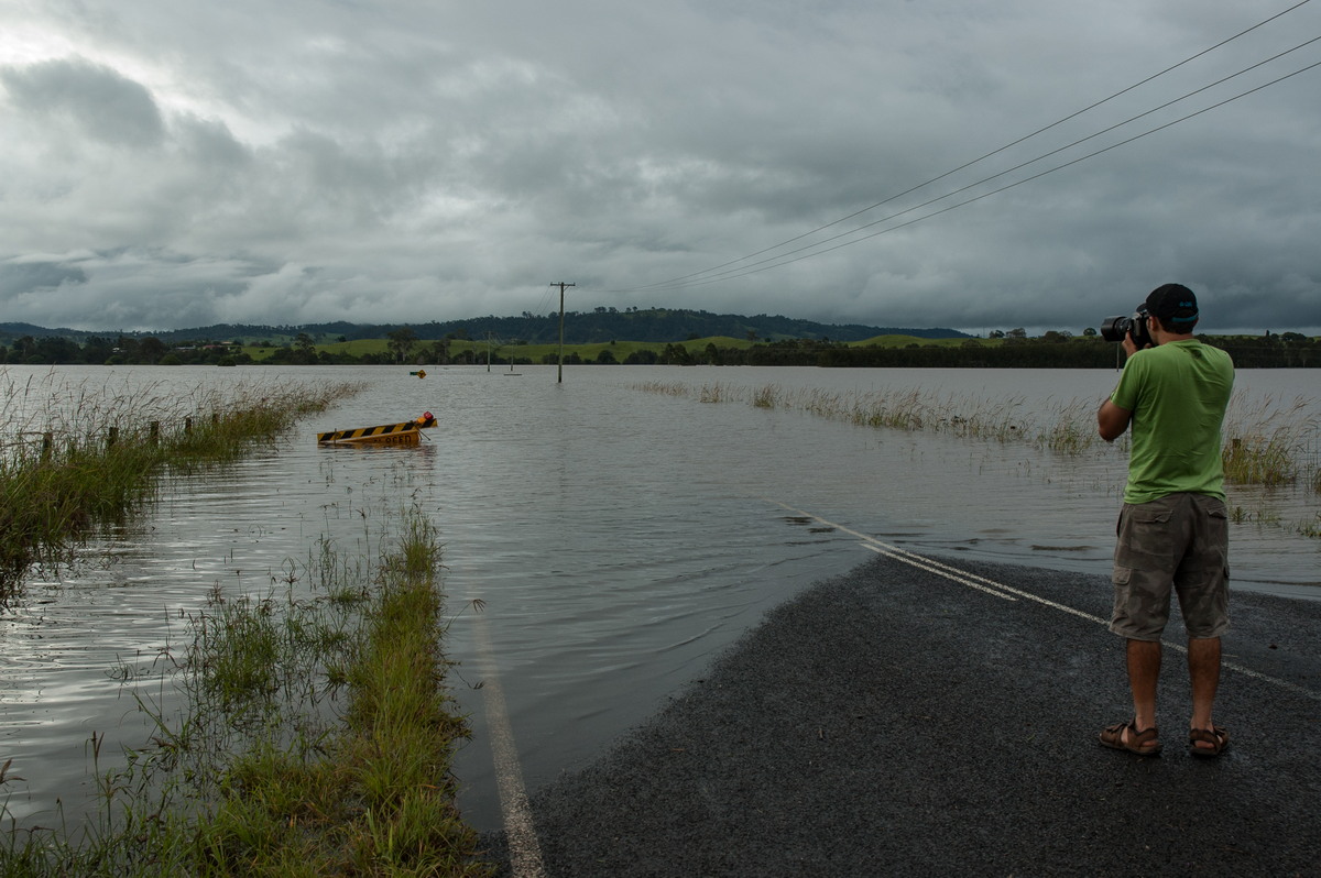 flashflooding flood_pictures : Kyogle, NSW   5 January 2008