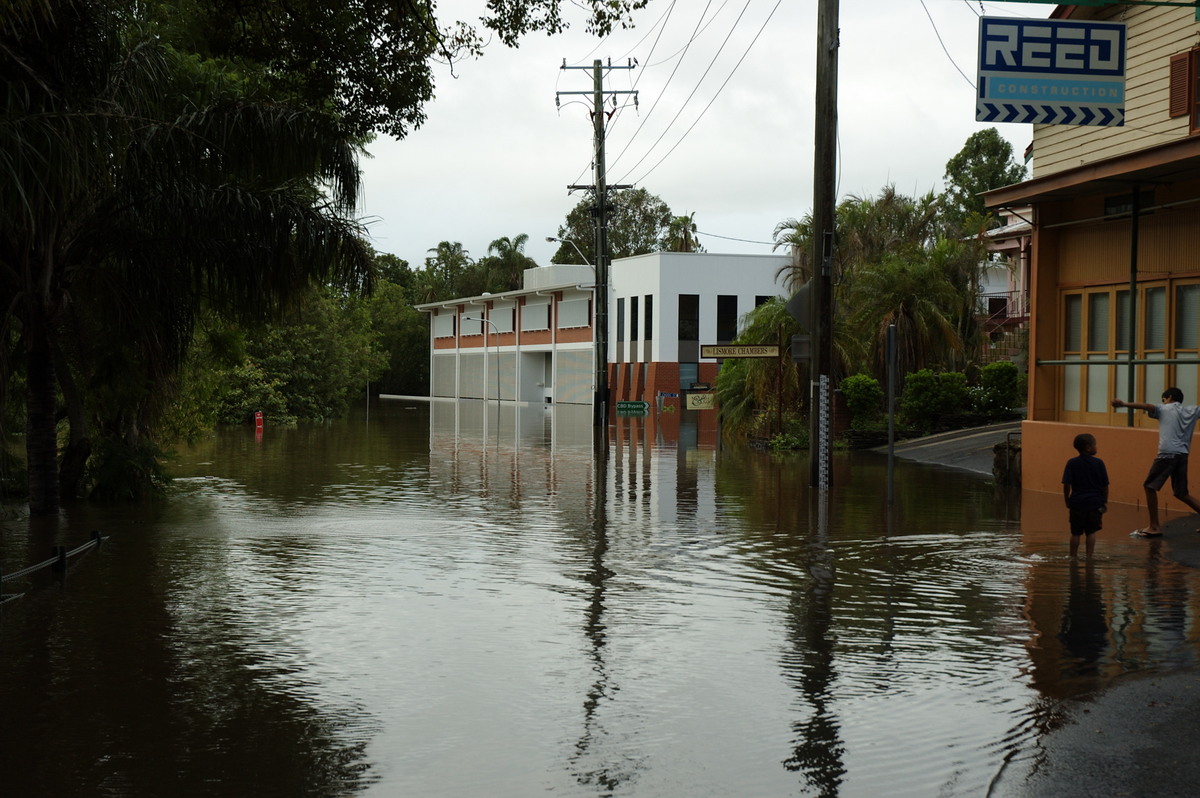 flashflooding flood_pictures : Lismore, NSW   5 January 2008