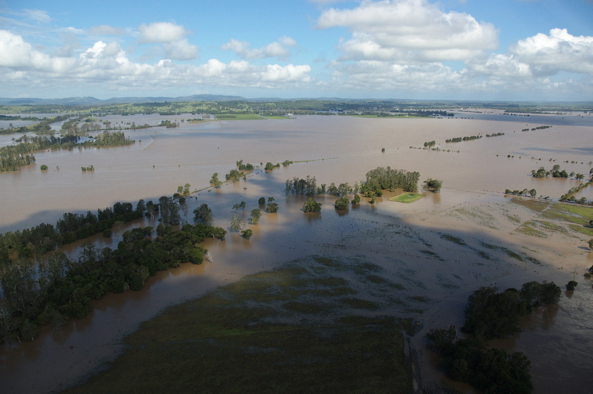 flashflooding flood_pictures : Coraki area, NSW   7 January 2008