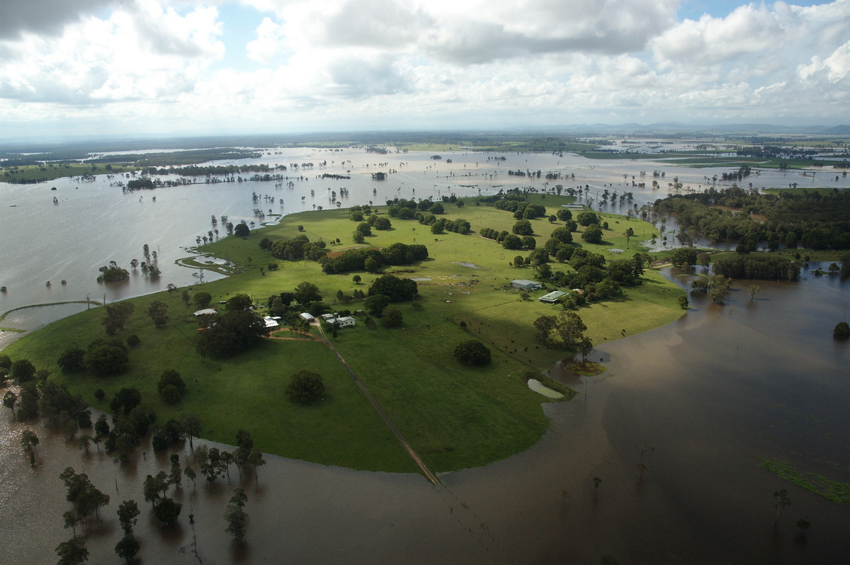 flashflooding flood_pictures : Coraki area, NSW   7 January 2008