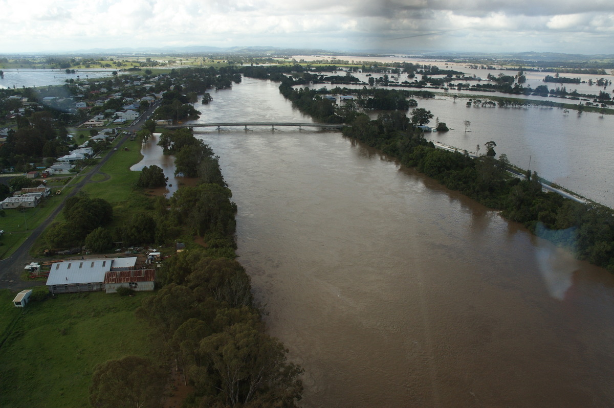 flashflooding flood_pictures : Coraki area, NSW   7 January 2008