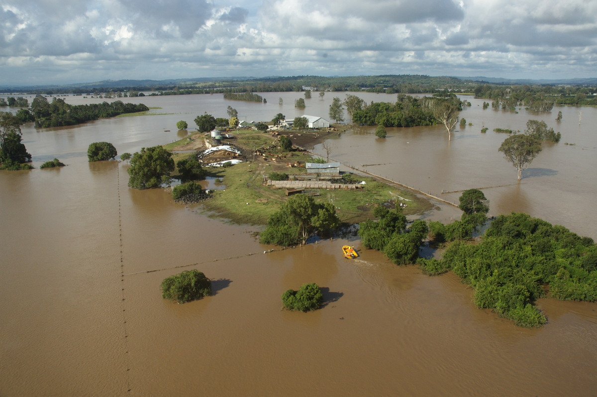 flashflooding flood_pictures : Coraki area, NSW   7 January 2008