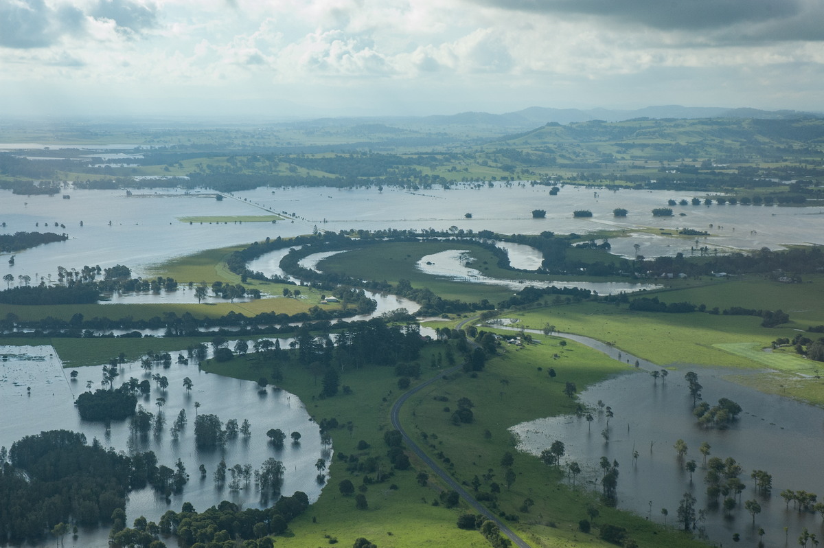 flashflooding flood_pictures : Coraki area, NSW   7 January 2008