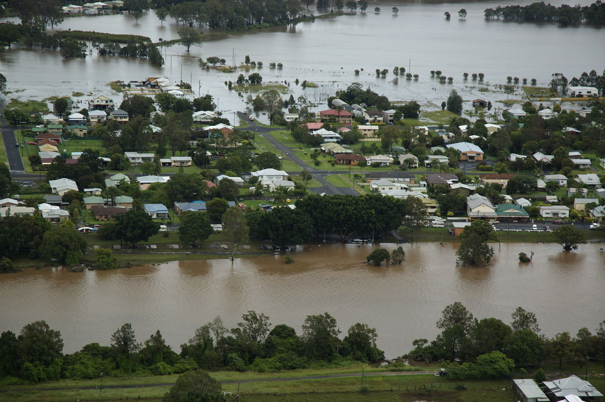 flashflooding flood_pictures : Coraki area, NSW   9 January 2008