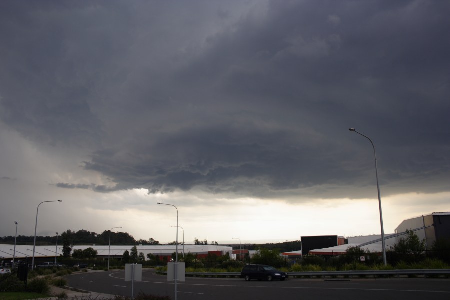 cumulonimbus thunderstorm_base : Prospect, NSW   16 January 2008