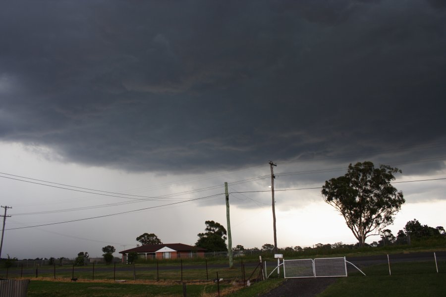 cumulonimbus thunderstorm_base : Schofields, NSW   31 January 2008