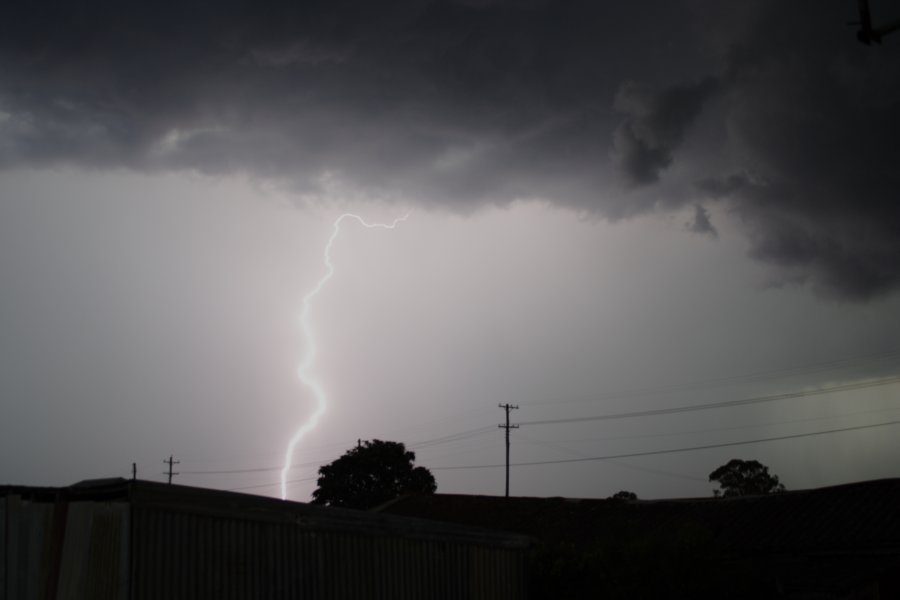 raincascade precipitation_cascade : Schofields, NSW   31 January 2008