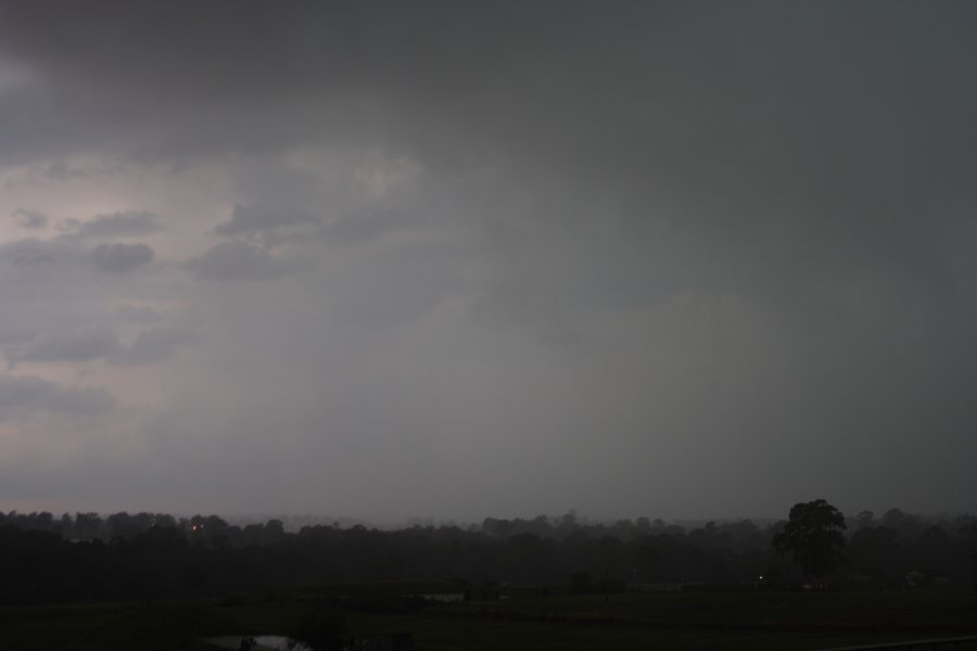 raincascade precipitation_cascade : Schofields, NSW   31 January 2008