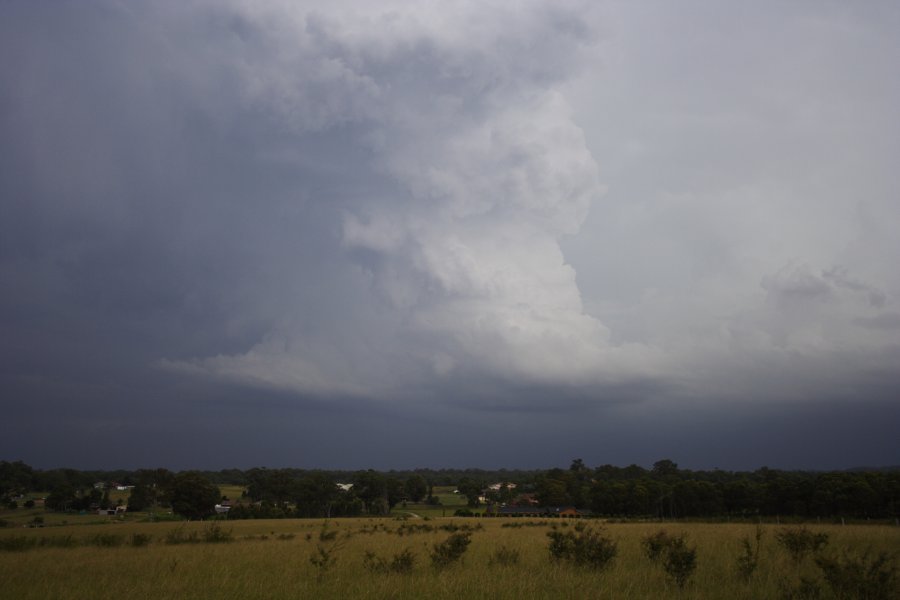 updraft thunderstorm_updrafts : near Cross Roads, NSW   26 February 2008