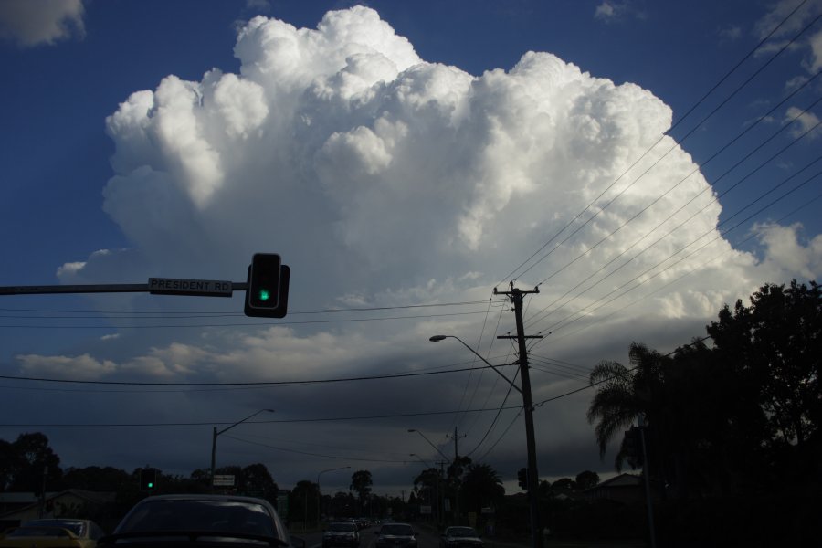 inflowband thunderstorm_inflow_band : Kellyville, NSW   29 March 2008