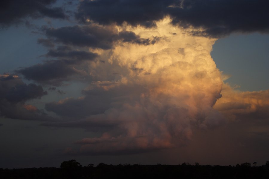 thunderstorm cumulonimbus_incus : Schofields, NSW   29 March 2008