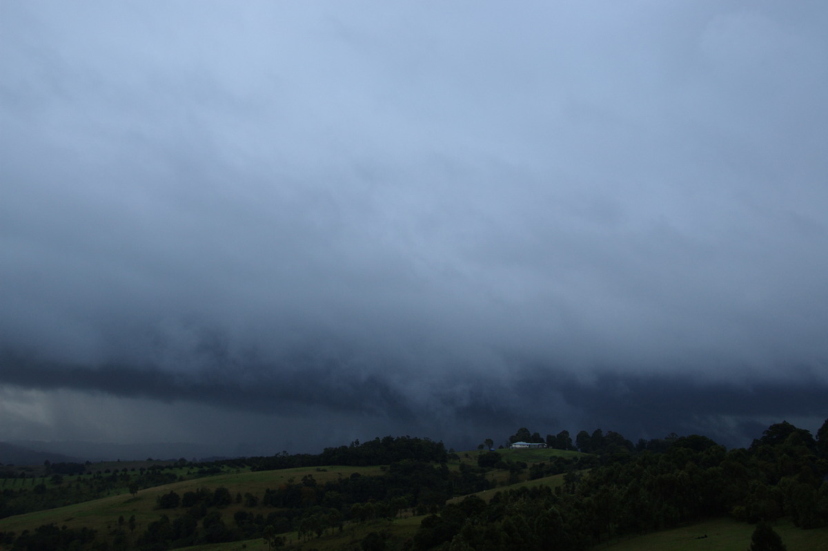 cumulonimbus thunderstorm_base : McLeans Ridges, NSW   18 April 2008