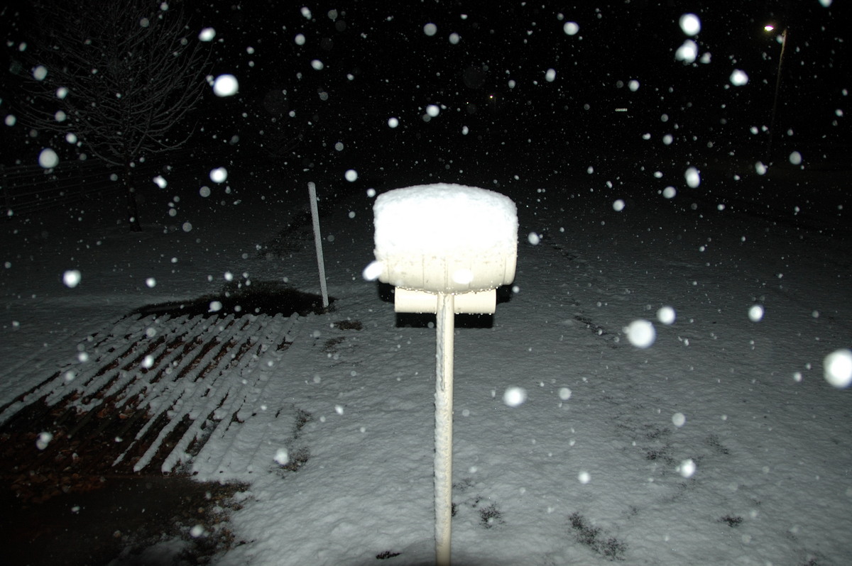 precipitation precipitation_rain : Ben Lomond, NSW   17 May 2008