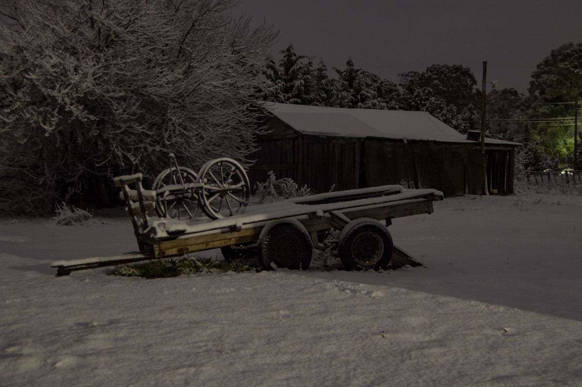 snow snow_pictures : Ben Lomond, NSW   18 May 2008