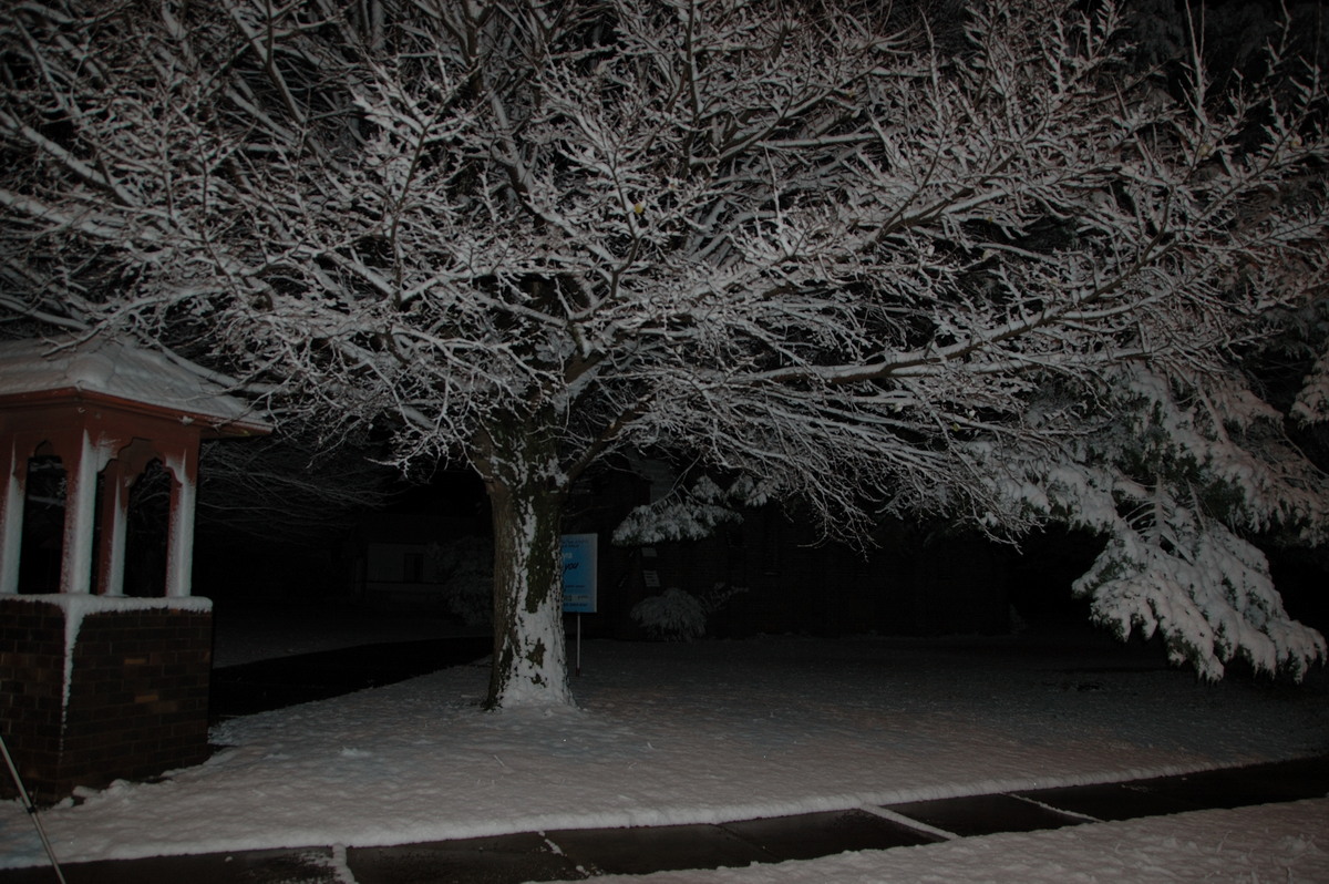 snow snow_pictures : Guyra, NSW   18 May 2008