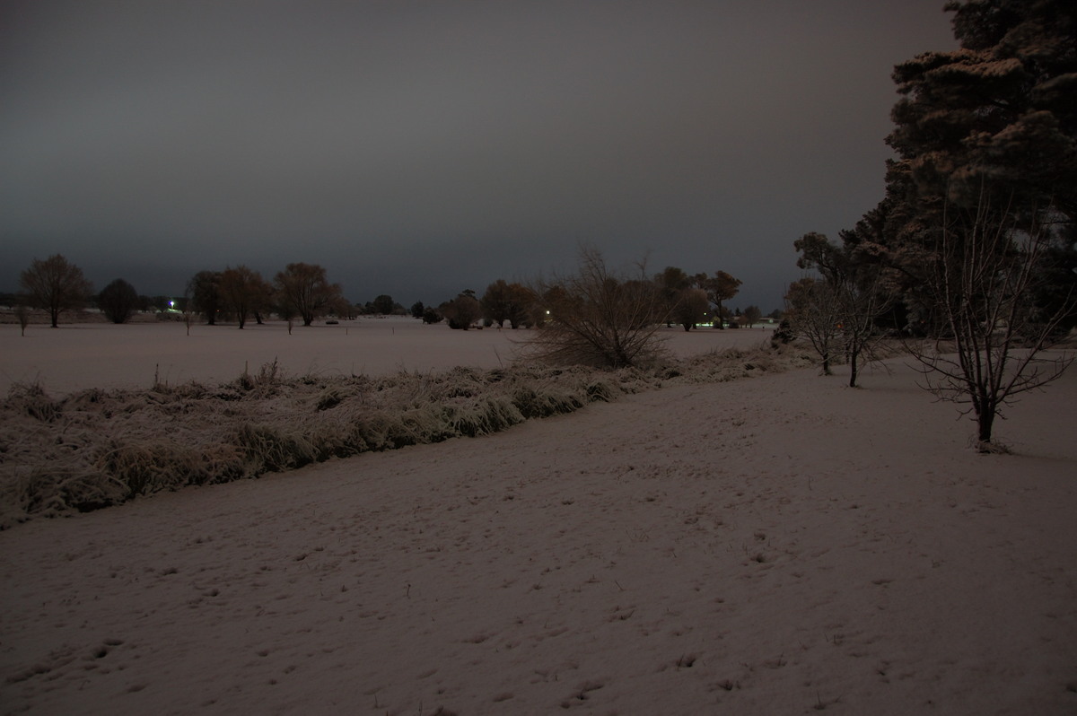 snow snow_pictures : Guyra, NSW   18 May 2008