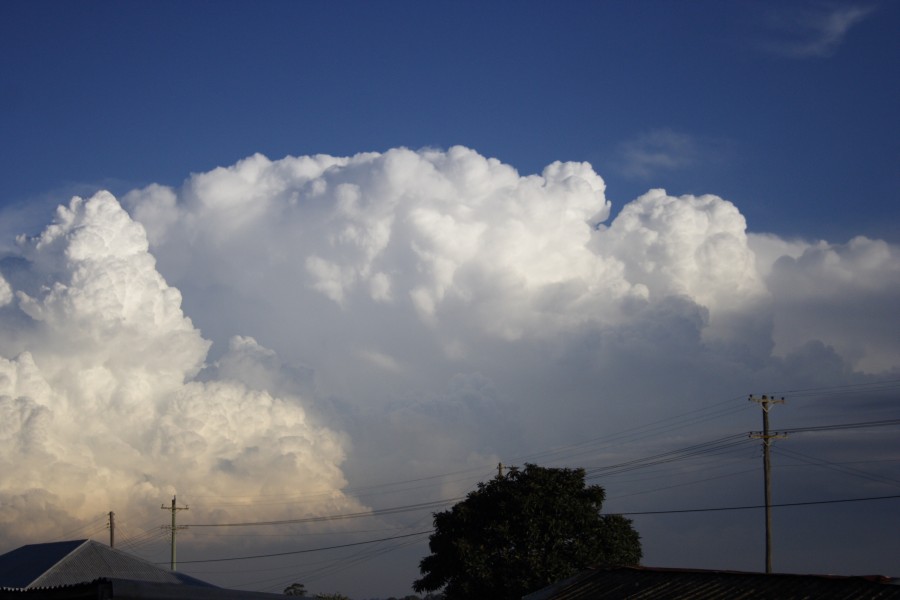 updraft thunderstorm_updrafts : Schofields, NSW   28 May 2008