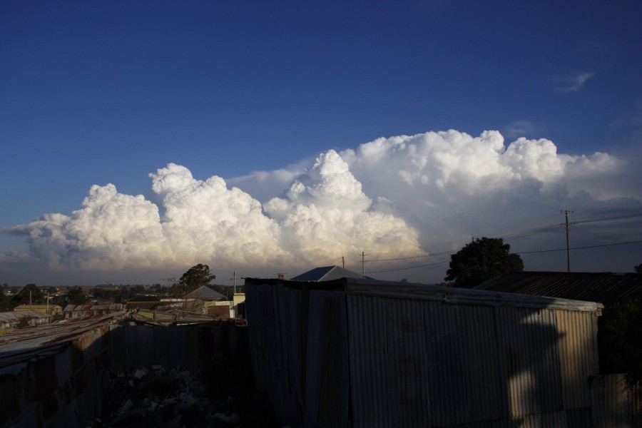 updraft thunderstorm_updrafts : Schofields, NSW   28 May 2008