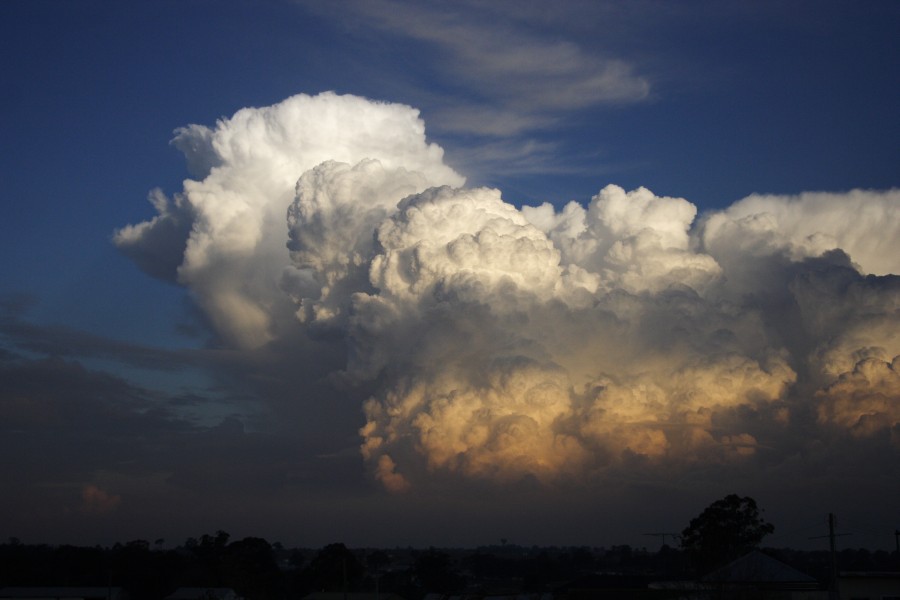 updraft thunderstorm_updrafts : Schofields, NSW   28 May 2008