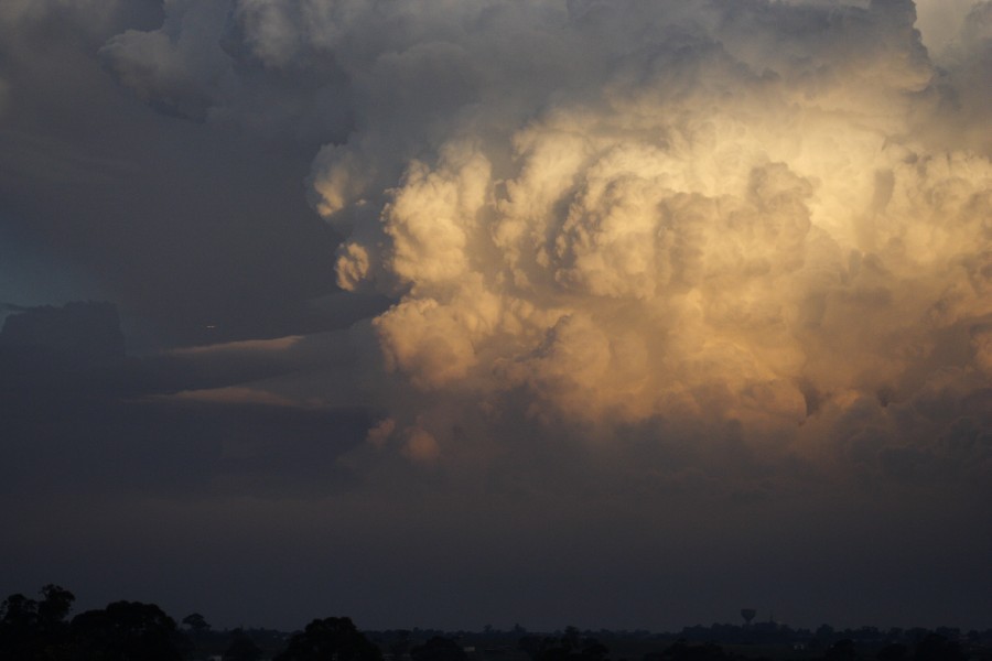 updraft thunderstorm_updrafts : Schofields, NSW   28 May 2008