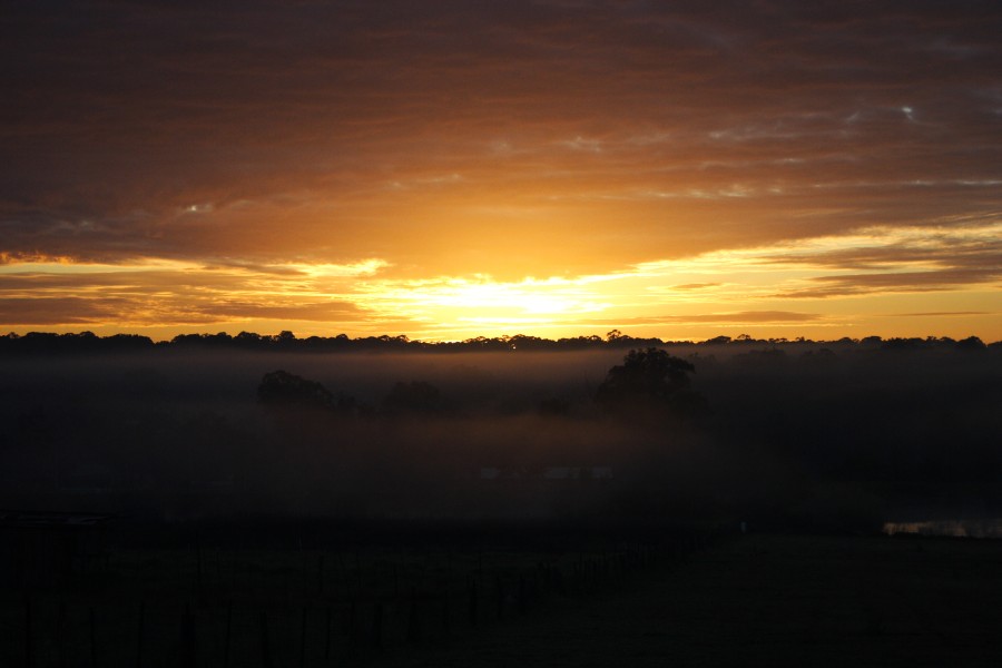 sunrise sunrise_pictures : Schofields, NSW   6 July 2008