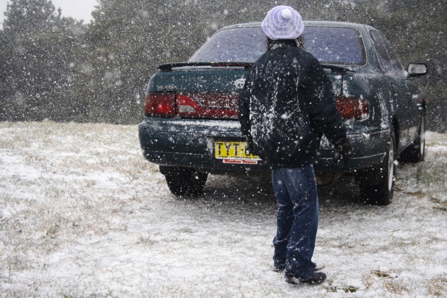 snow snow_pictures : Oberon, NSW   10 August 2008