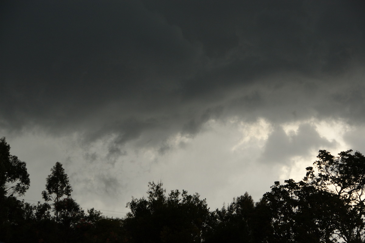 cumulonimbus thunderstorm_base : McLeans Ridges, NSW   27 August 2008