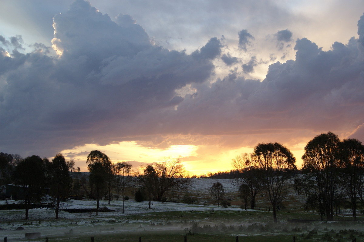 cumulus congestus : Geneva, NSW   20 September 2008