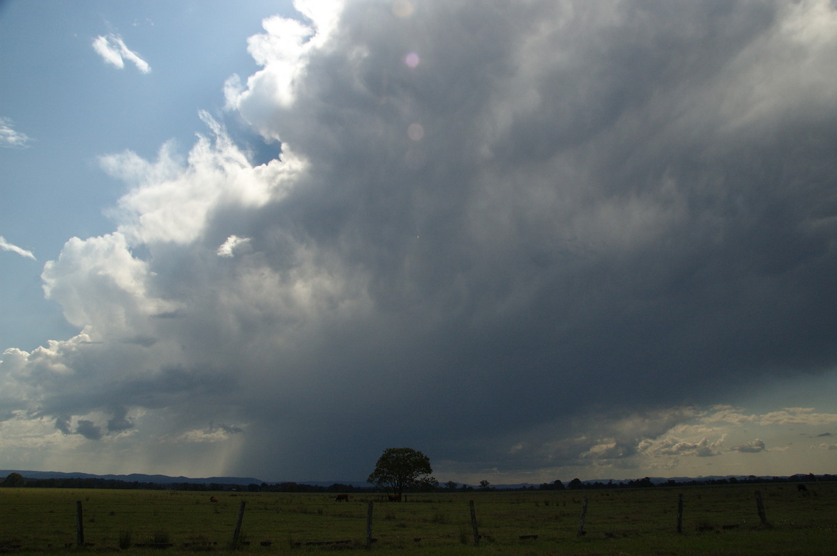 thunderstorm cumulonimbus_incus : N of Casino, NSW   21 September 2008