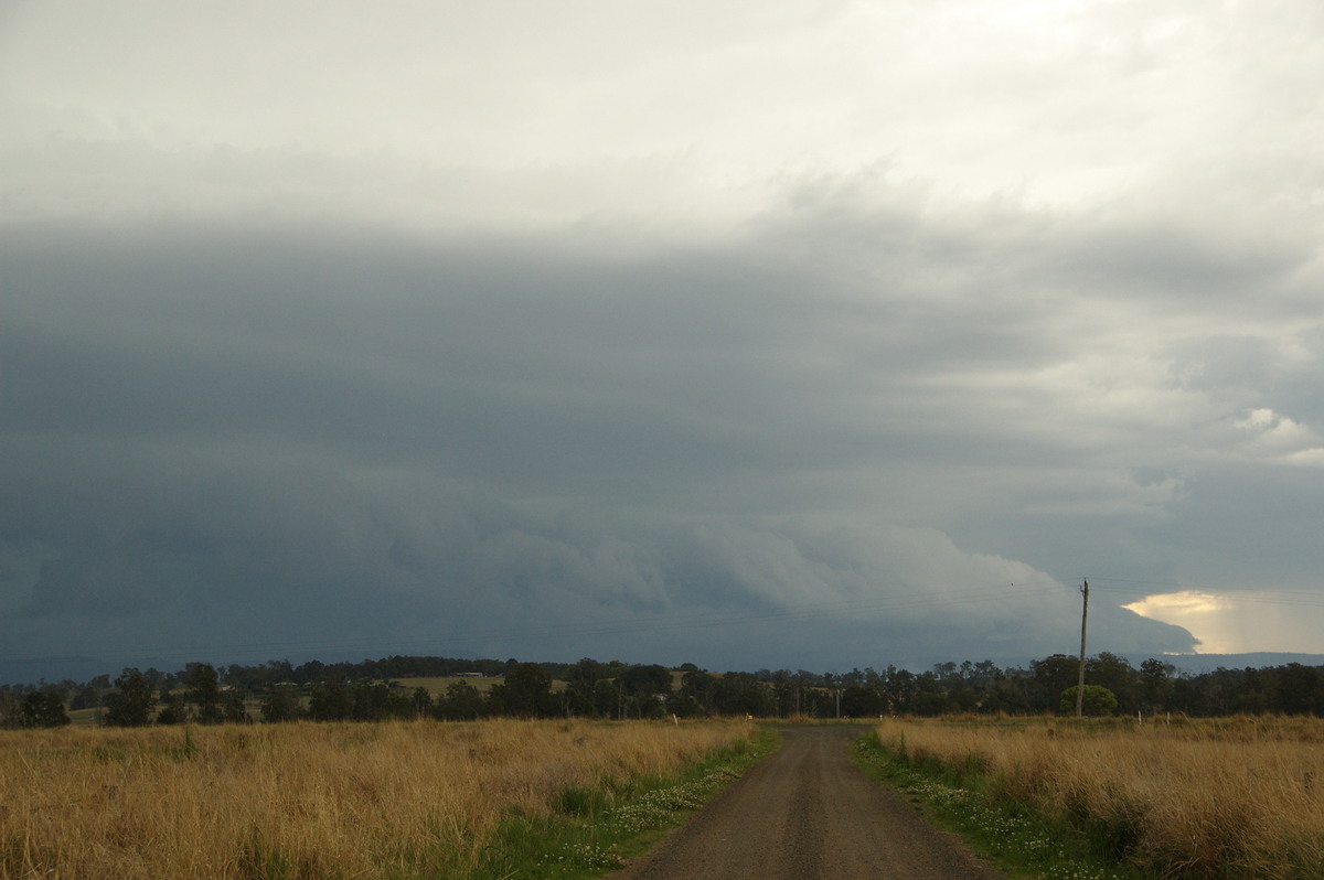 shelfcloud shelf_cloud : N of Casino, NSW   21 September 2008