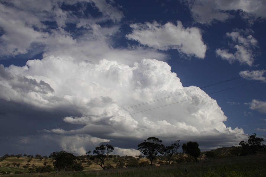 updraft thunderstorm_updrafts : E of Merriwa, NSW   5 October 2008