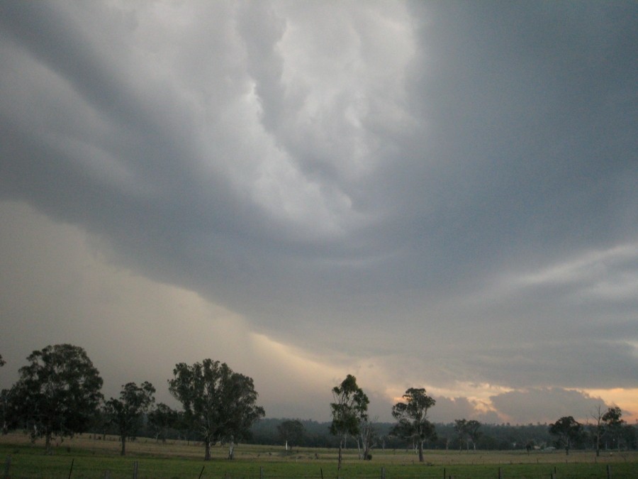 raincascade precipitation_cascade : near Muswelllbrook, NSW   5 October 2008