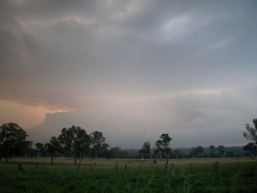 raincascade precipitation_cascade : near Muswelllbrook, NSW   5 October 2008