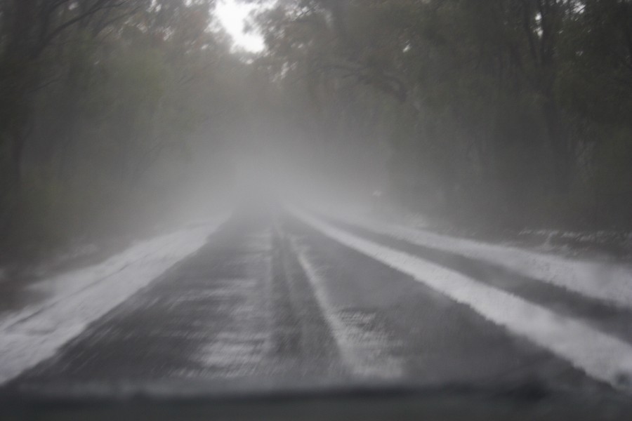 hailstones hail_stones : NE of Mudgee, NSW   10 October 2008