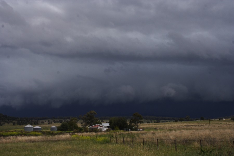 shelfcloud shelf_cloud : W of Gunnedah, NSW   14 October 2008