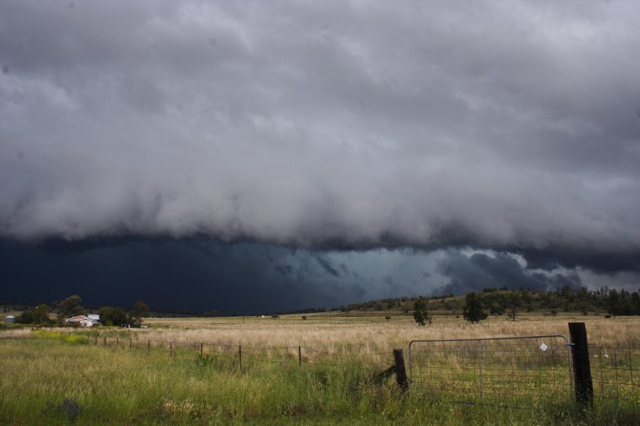 cumulonimbus thunderstorm_base : W of Gunnedah, NSW   14 October 2008