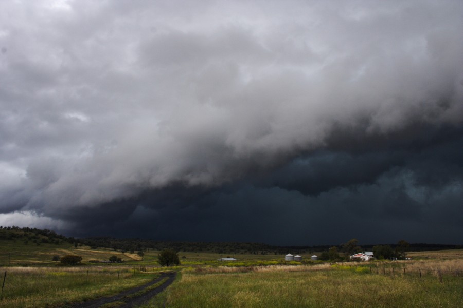 shelfcloud shelf_cloud : W of Gunnedah, NSW   14 October 2008