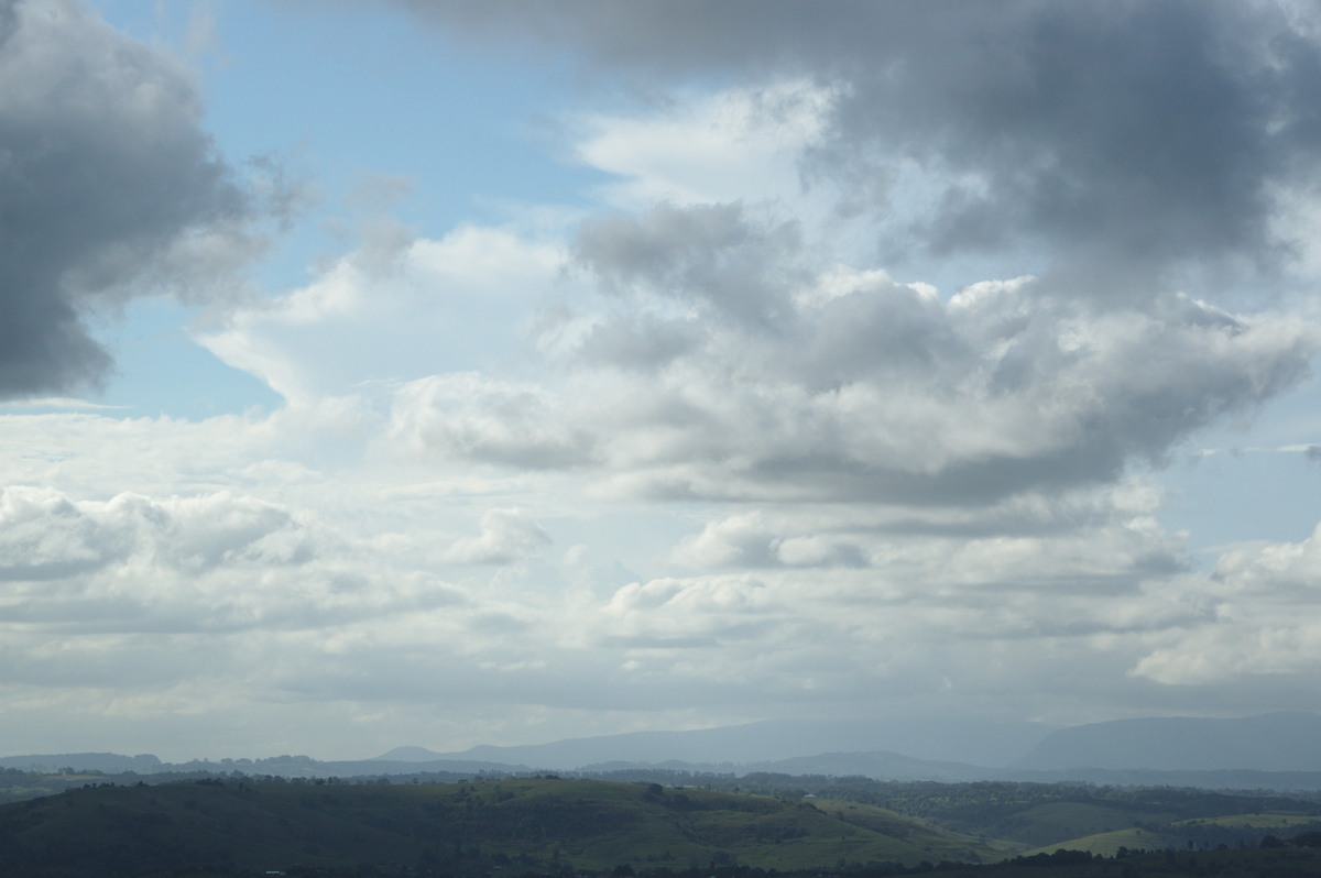 anvil thunderstorm_anvils : McLeans Ridges, NSW   15 October 2008