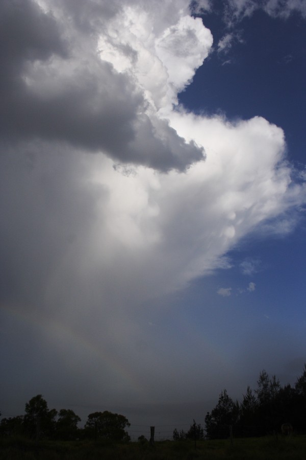 anvil thunderstorm_anvils : Kurrajong, NSW   20 October 2008