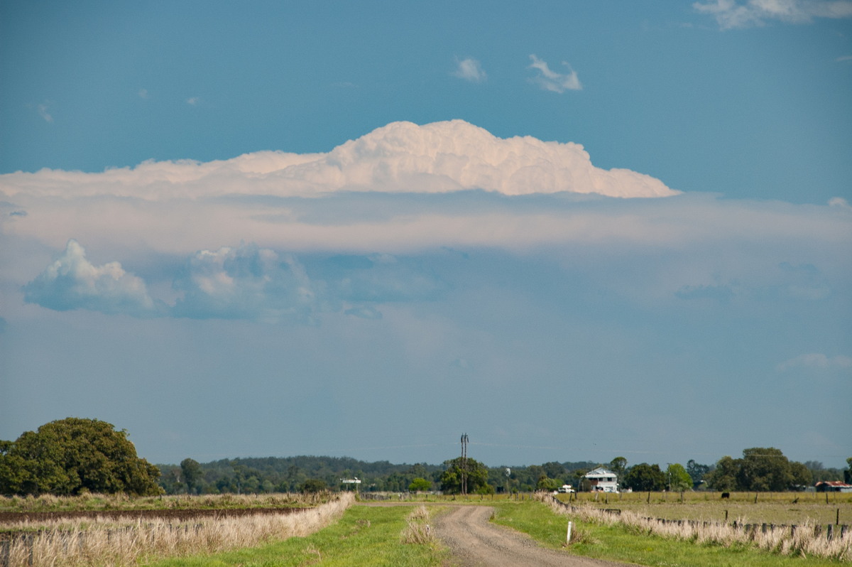 cumulonimbus supercell_thunderstorm : McKees Hill, NSW   21 October 2008