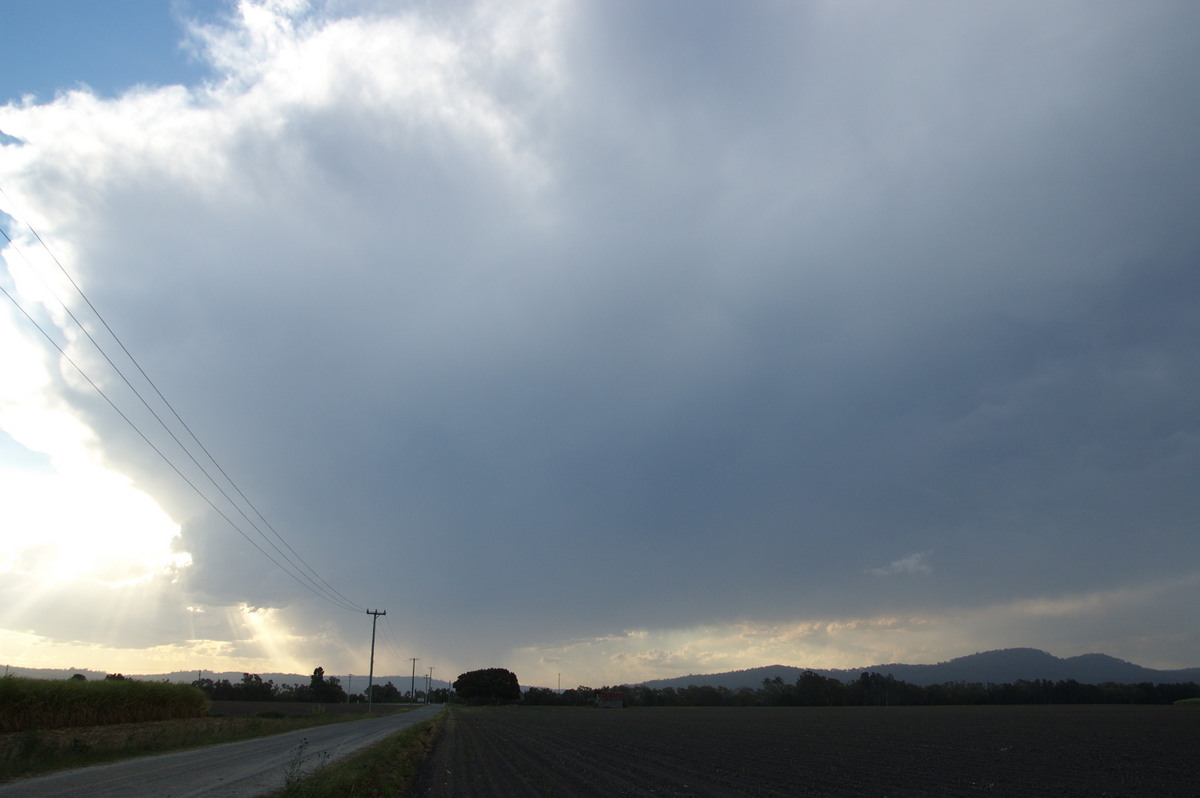 anvil thunderstorm_anvils : Harwood, NSW   21 October 2008