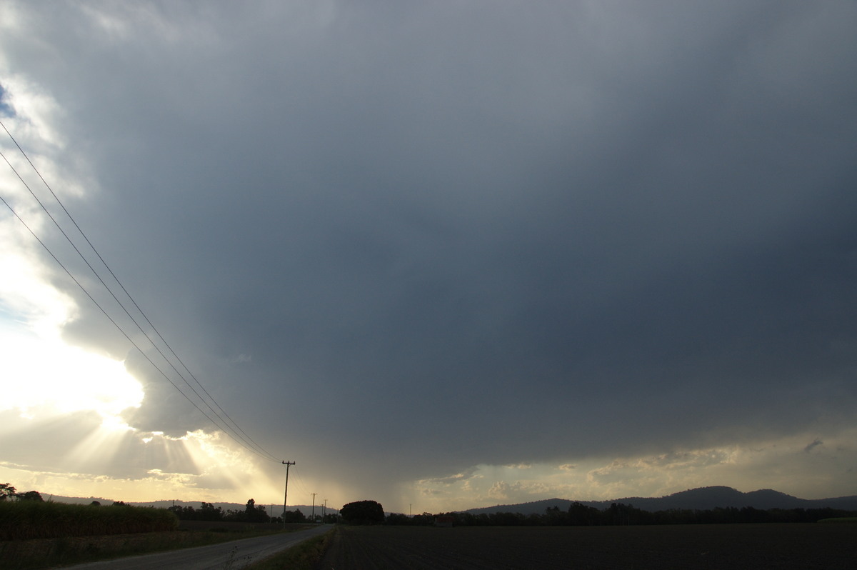 thunderstorm cumulonimbus_incus : Harwood, NSW   21 October 2008