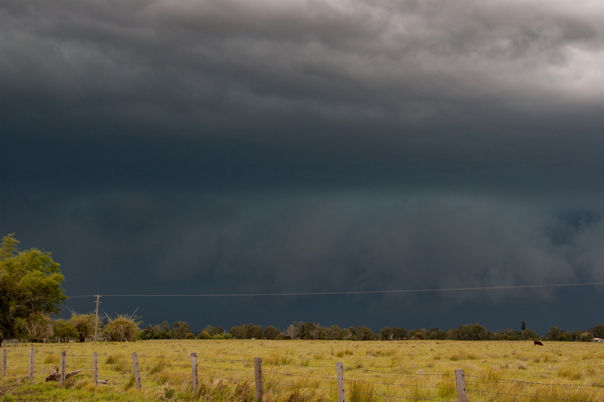 shelfcloud shelf_cloud : Clovass, NSW   22 October 2008