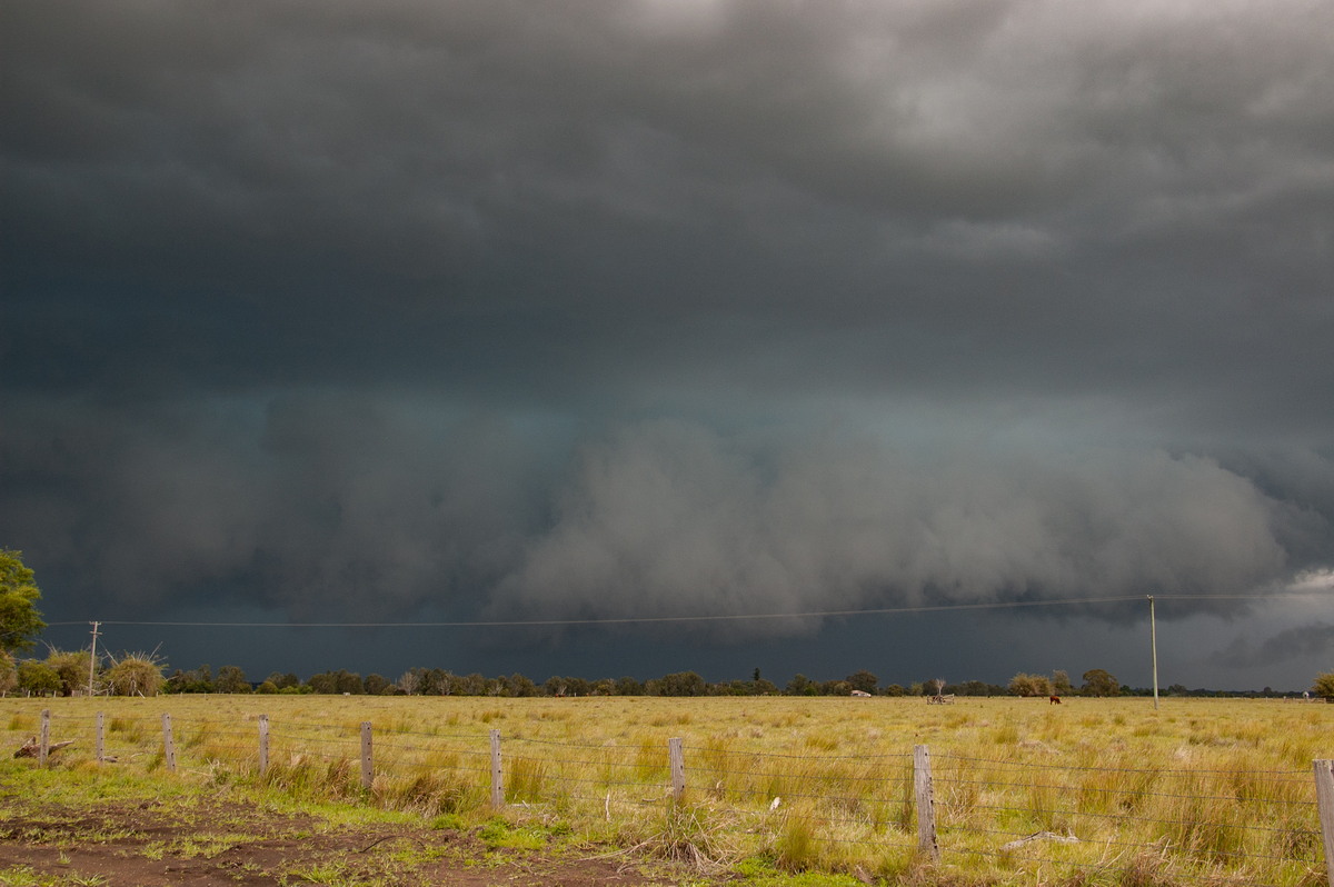 shelfcloud shelf_cloud : Clovass, NSW   22 October 2008