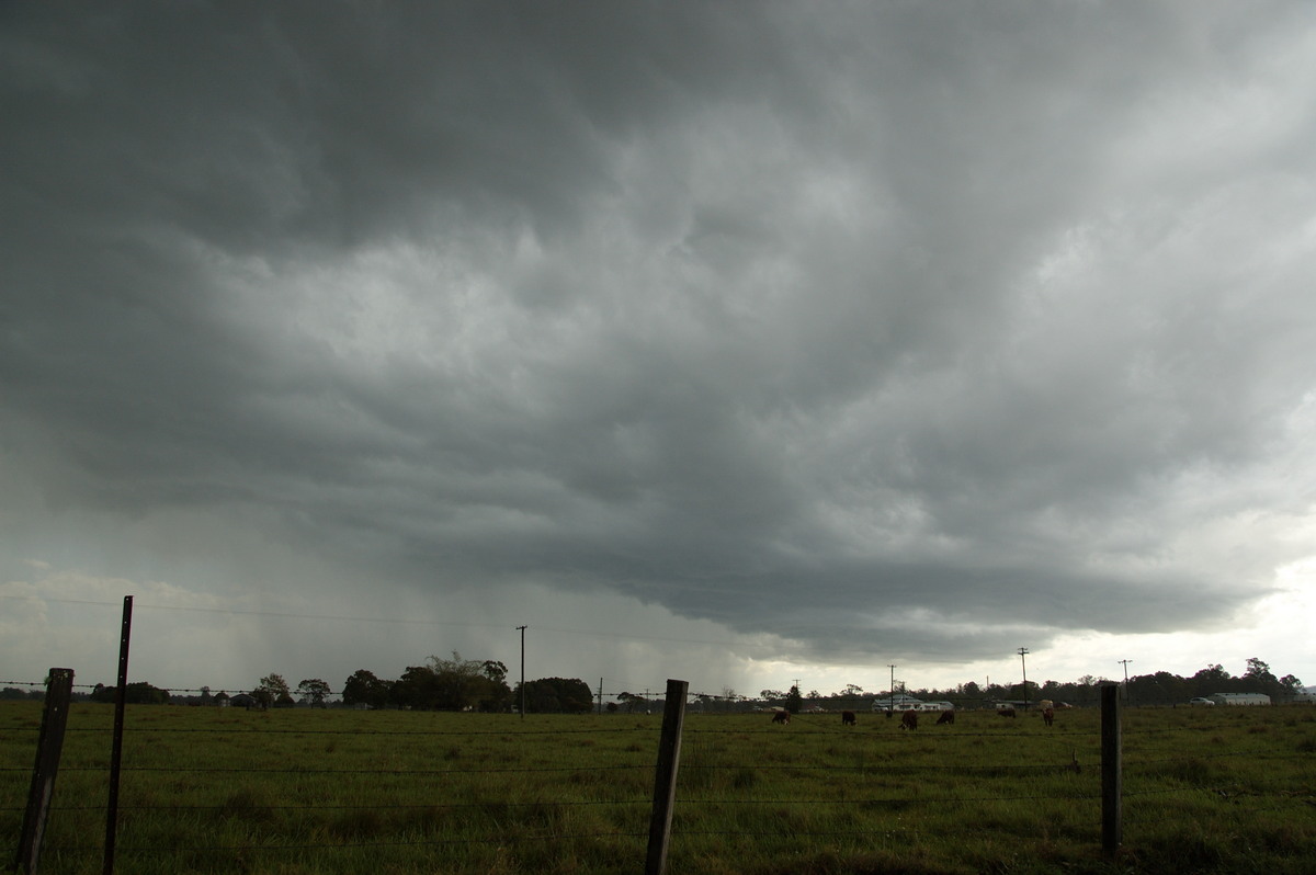 cumulonimbus thunderstorm_base : Clovass, NSW   22 October 2008