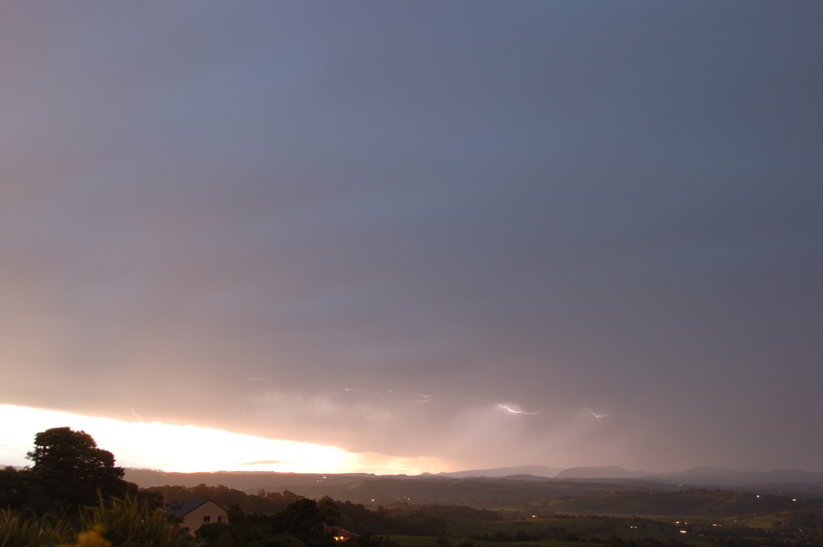 lightning lightning_bolts : McLeans Ridges, NSW   20 November 2008