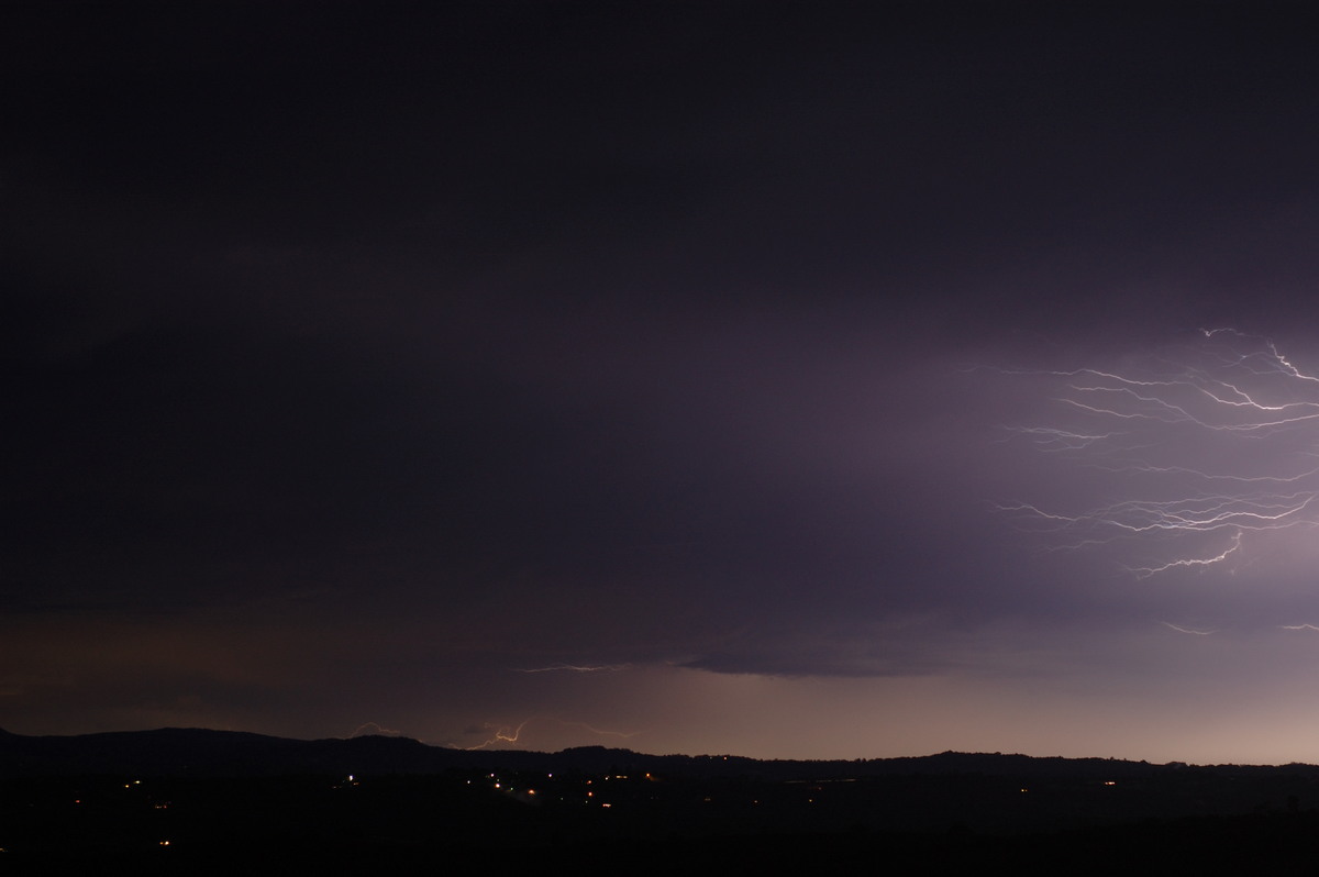 lightning lightning_bolts : McLeans Ridges, NSW   20 November 2008