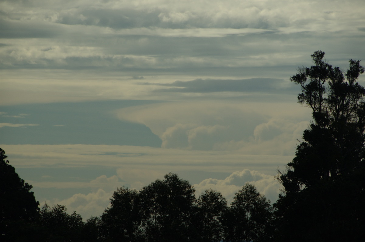 thunderstorm cumulonimbus_incus : McLeans Ridges, NSW   6 December 2008