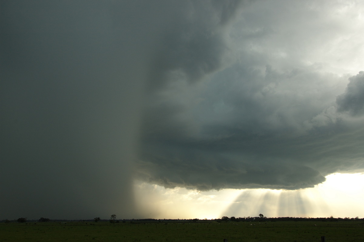 cumulonimbus supercell_thunderstorm : McKees Hill, NSW   10 December 2008