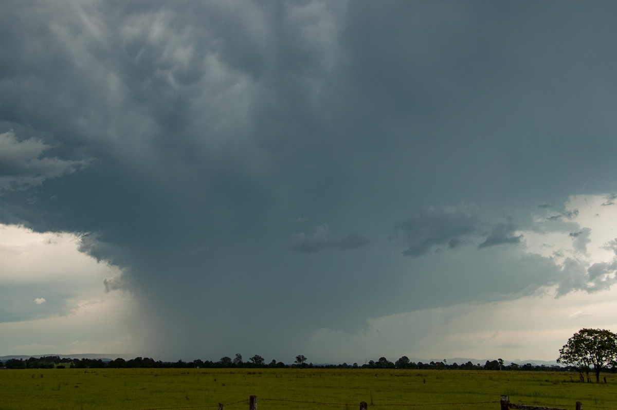 raincascade precipitation_cascade : N of Casino, NSW   18 December 2008